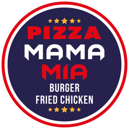 Pizza Mama Mia logo.